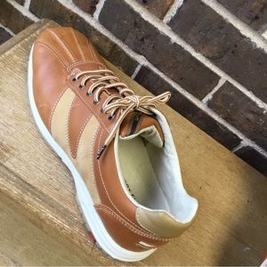 Perry Ellis  Leather  Shoes Casual Unisex Mens 10.5 Womens 12